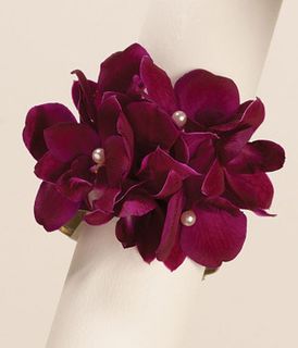 Purple Reigns Wrist Corsage