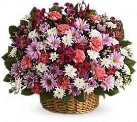 Rainbow Reflections Basket