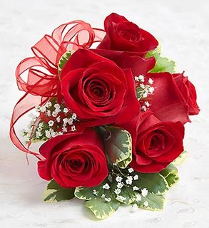 Red Rose Corsage 