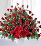 Red rose Sympathy Arrangement 