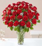 Red roses bouquet 
