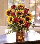 Rose and Sunflower Splendor Rose and Sunflower Splendor