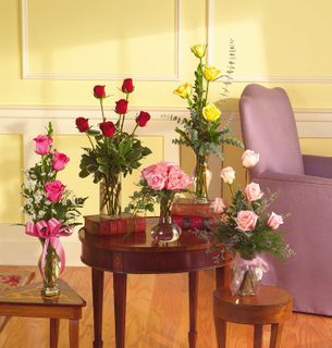 Rose Arrangement -Yellow rose