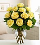 Rose Elegance Premium Long Stem Yellow Roses