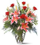 Roses & Fragrant Lilies Bouquet