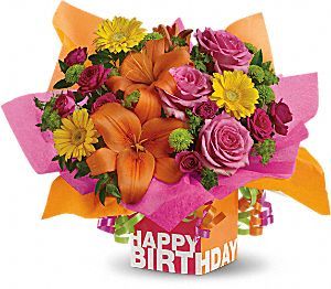 Rosy Birthday Present 