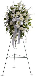 Sentiments of Serenity Spray Flowers Funeral Irving