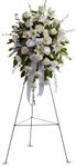 Sentiments of Serenity Spray Flowers Funeral Irving
