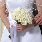Simply White Roses Bouquet  Simply White Roses Bouquet