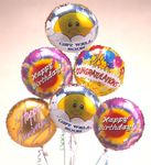 Single Mylar Balloons/get well/ Congrats/Happy anniversary/ Birth day
