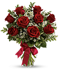 Nine Red Rose