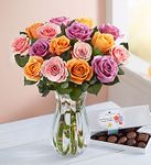 Sorbet Roses with Chocolate Sorbet Roses with Chocolate