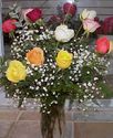 Spring Roses Mixed Arrangement Spring Roses Mixed Arrangement