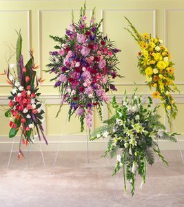 Irving Flower Sympathy Standing Spray & Wreath $150.0 Irving Flower Sympathy Standing Spray & Wreath $150.0