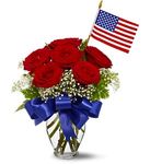 Star Spangled Roses Bouquet Flowers Star Spangled Roses Bouquet Flowers