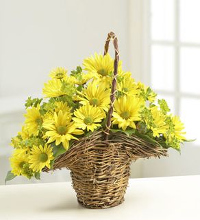 Summer Daisy Basket 