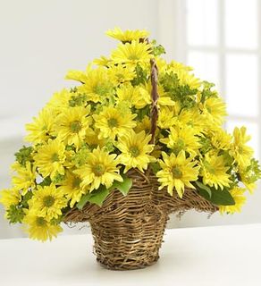 Summer Daisy Basket 