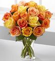 Sun-Drenched Autumn Rose Bouquet 24 Stems Sun-Drenched Autumn Rose Bouquet 24 Stems
