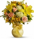 Sunny Smiles with Roses T42-1A