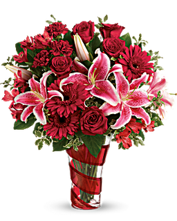 Swirling Desire Bouquet Valentin