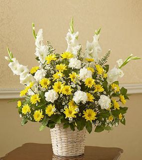 Sympathy Floor Basket