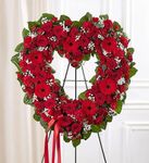 Irving Flower Sympathy Hearts