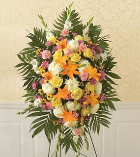 sympathy Standing Spray