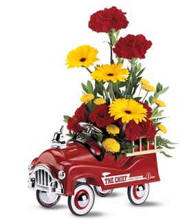  Teleflora's Fire Engine Bouquet