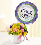 Thank You Mug Flowers Thank You Mug Flowers