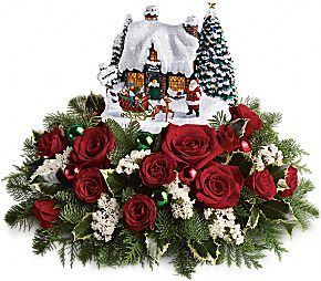 Thomas Kinkade Santa's Workshop 