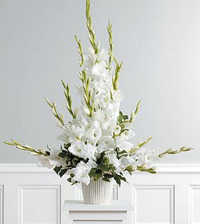 Traditional Gladiolus Basket