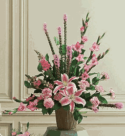 Triumphant Triangle flowers funeral 