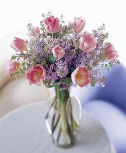 Tulip & Lilac Arrangement  