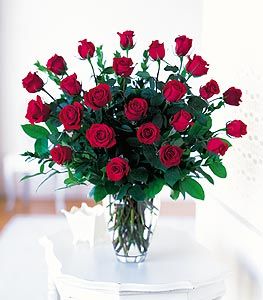 Two Dozen Red Roses Valentine's Day