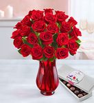 Two Dozen Red Roses with Chocolate Two Dozen Red Roses with Chocolate