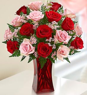Valentines Day Shades of Pink and Red