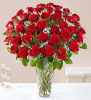 Valentine Red Roses  Beauty - 3 Dozen Long Stemmed Roses