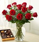 Valentine's Day Red 1 Dozen Long Stem Roses Valentine's Day Red 1 Dozen Long Stem Roses