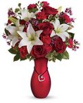  Valentine's Flowers Heartstrings Bouquet 