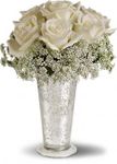 White Lace Centerpiece