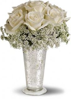 White Lace Centerpiece
