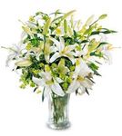 White Lilies Bouquet