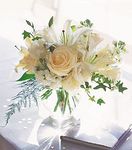 White lilies & roses  White lilies & roses
