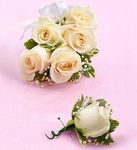 White Rose Corsage  White Rose Corsage