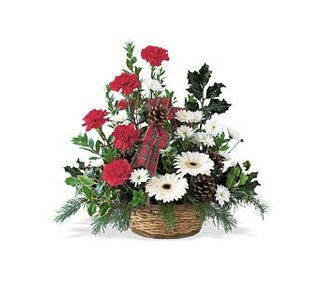 winter wonderland basket