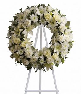 Wreath-Sympathy-Size Small