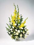 Yellow Arrangement Sympathy Yellow Arrangement Sympathy