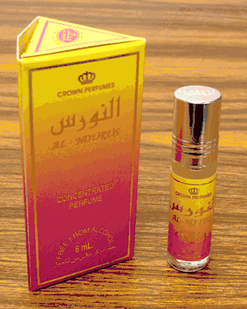 Al Nourus Concentrated Perfume 6 ml Roll-on Perfume Oil : Free From Alcohol