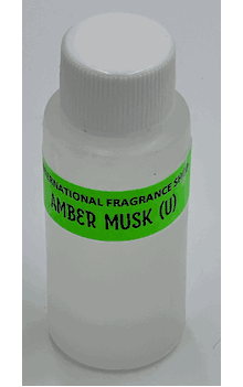 Amber Musk 1 oz. (non-alcoholic perfume oil in Plastic Bottle)