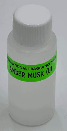Amber Musk 1 oz. (non-alcoholic perfume oil in Plastic Bottle)